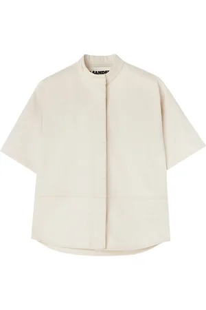 Jil Sander Half-sleeve denim shirt