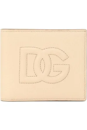 Dolce & Gabbana Embossed-logo bi-fold wallet