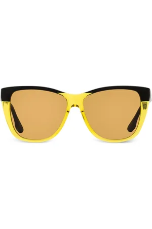 Victoria Beckham Colour-block square-frame sunglasses
