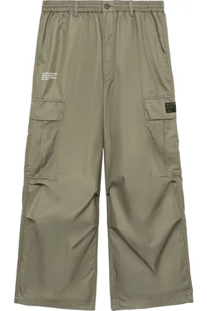 Izzue Wide-leg cargo trousers