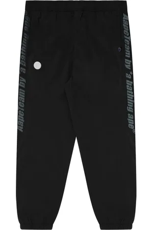 A Bathing Ape Logo-print track pants