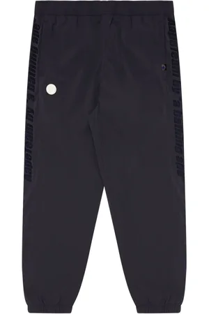 A Bathing Ape Logo-appliqué track pants