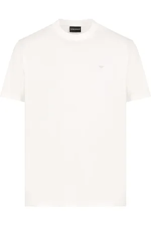 Emporio Armani Logo-appliqué cotton T-shirt