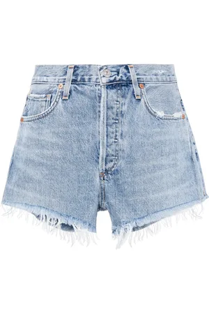 Citizens of Humanity Corey frayed denim shorts