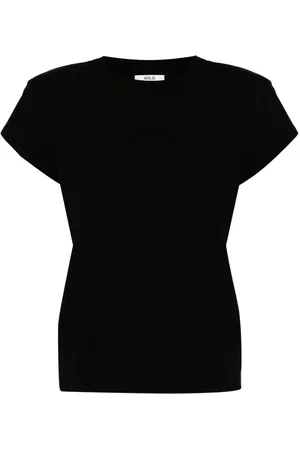 AGOLDE Bryce shoulder pads cotton T-shirt