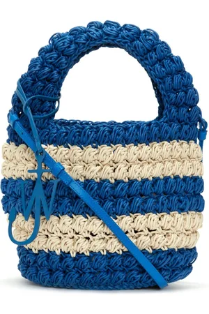 J.W.Anderson Anchor charm woven handbag