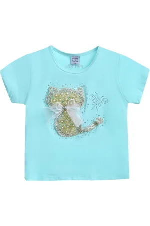 Mimi Tutu Cat-appliqué T-shirt