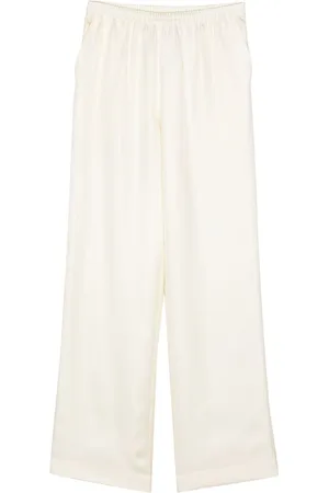 Loulou de Saison Alera wide-leg silk trousers
