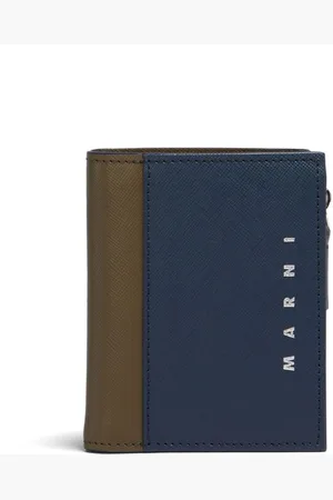 Marni Bi-fold leather wallet