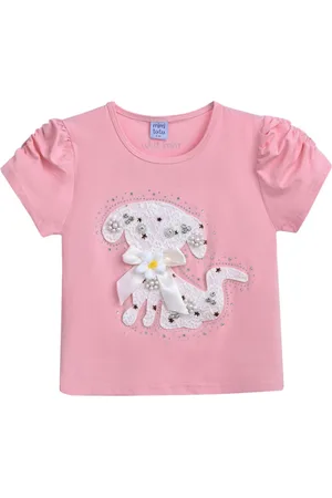 Mimi Tutu Puppy-appliqué T-shirt