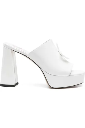 Patou X Bettina Vermillon Glossy Anitta 110mm mules