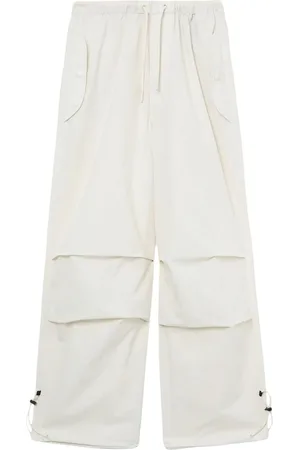 FIVE CM Drawstring-ankle cargo trousers