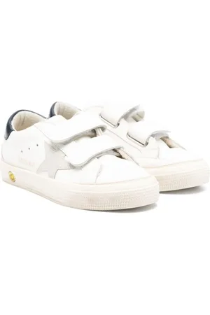 Golden Goose May School touch-strap sneakers