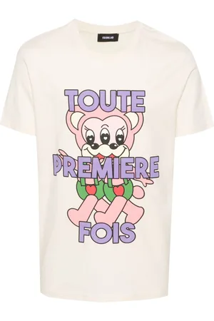 EgonLab Graphic-print cotton T-shirt