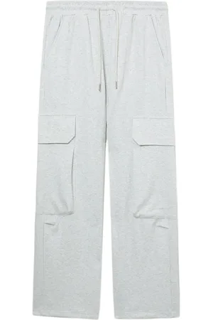 FIVE CM Wide-leg cargo track pants