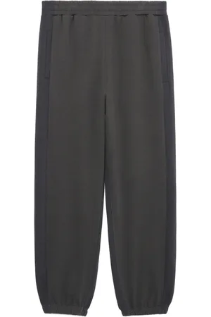 FIVE CM Two-tone cotton-blend track pants