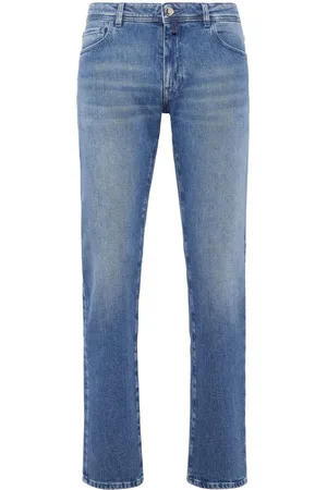 BILLIONAIRE Low-rise straight-leg jeans