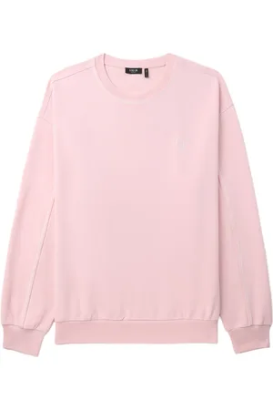 FIVE CM Logo-embroidered crew-neck sweatshirt
