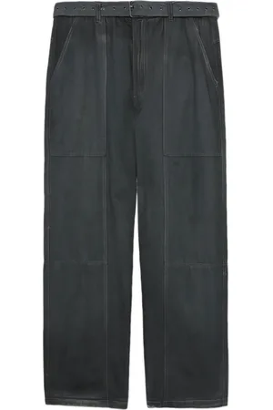Izzue Belted wide-leg trousers