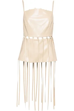 Nanushka Citta faux-leather top