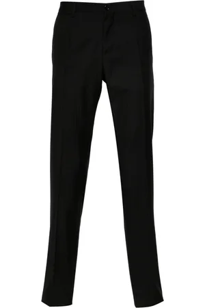 Dolce & Gabbana Pressed-crease wool trousers