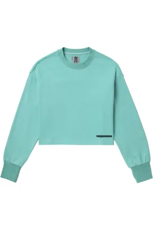 Izzue Logo-patch cotton sweatshirt