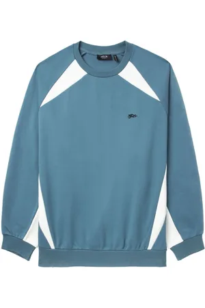 FIVE CM Colour-block crew-neck sweatshirt