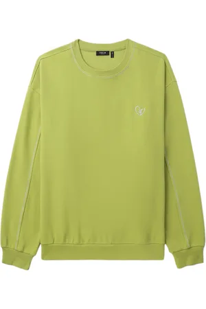 FIVE CM Logo-embroidered crew-neck sweatshirt