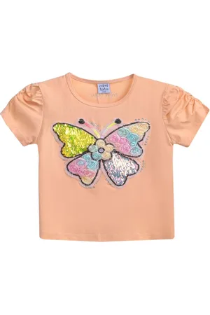 Mimi Tutu Butterfly-appliqué T-shirt