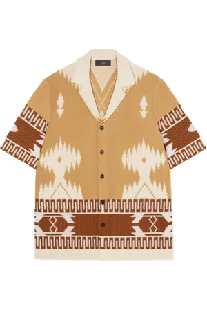 Alanui Icon jacquard piqué shirt