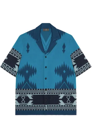 Alanui Icon jacquard piqué shirt