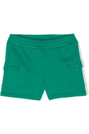 Moncler Logo-patch jersey shorts