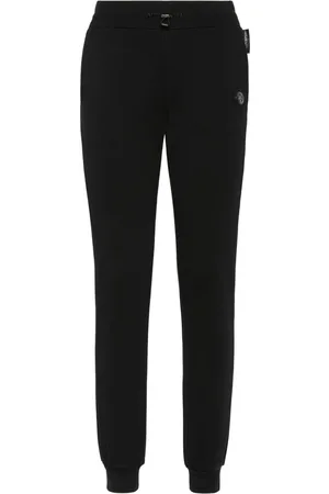 Philipp Plein Logo-embroidered track pants