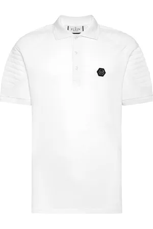 Philipp Plein Logo-appliqué polo shirt