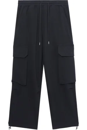 FIVE CM Elasticated-waistband cargo trousers