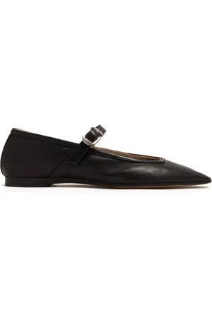 Le Monde Beryl Buckle-fastening leather Mary Janes
