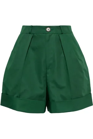 DICE KAYEK High-waist wide-leg shorts