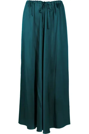 Uma Raquel Davidowicz Drawstring-waist silk skirt