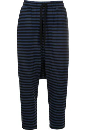 Uma Raquel Davidowicz Striped drop-crotch trousers