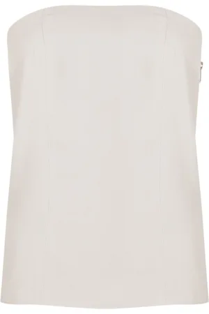 Uma Raquel Davidowicz Square-neck strapless top