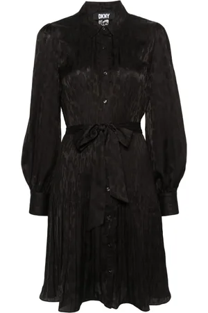 DKNY Pleat-detail dress