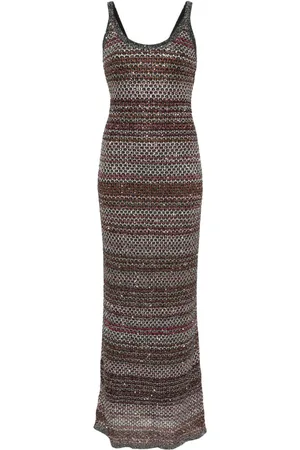 Missoni Zigzag knit long dress