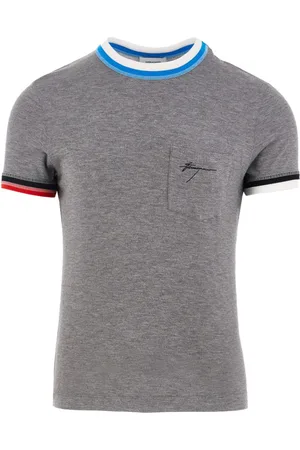 Salvatore Ferragamo Colour-block trim T-shirt