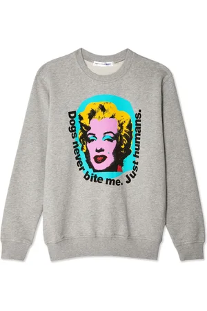 Comme des Garçons Graphic-print cotton sweatshirt