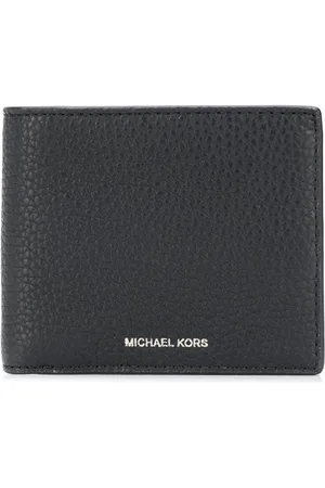 Michael Kors Greyson pebbled billfold wallet