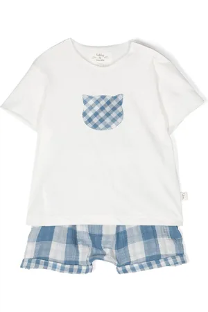 TEDDY & MINOU Patch-detail shorts set