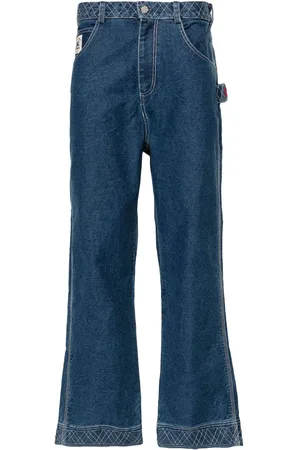 BODE Knolly Brook mid-rise straight-leg jeans