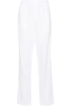 Aspesi Linen straight trousers