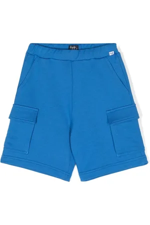 Il gufo Mid-rise cotton cargo shorts