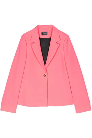 VERSACE Medusa-embellished single-breasted blazer
